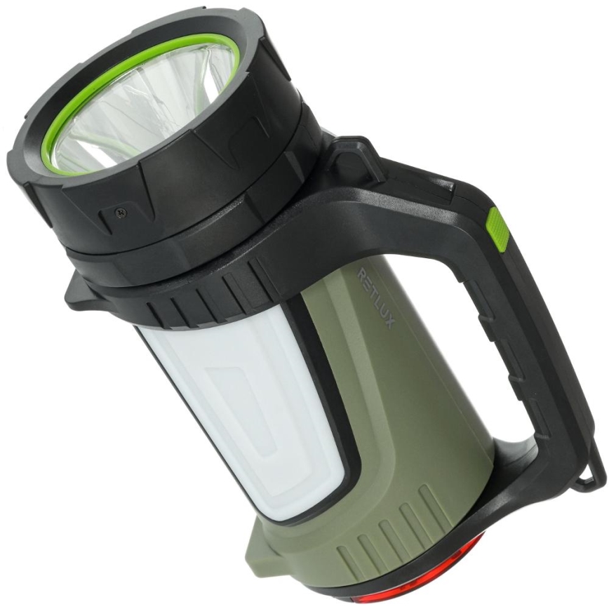 LED Himmennettävä ulko ladattava taskulamppu virtapankki LED/21W/4400mAh IP44