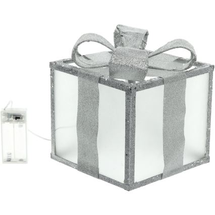 LED joulukoriste LED/2xAA 15 cm lahja