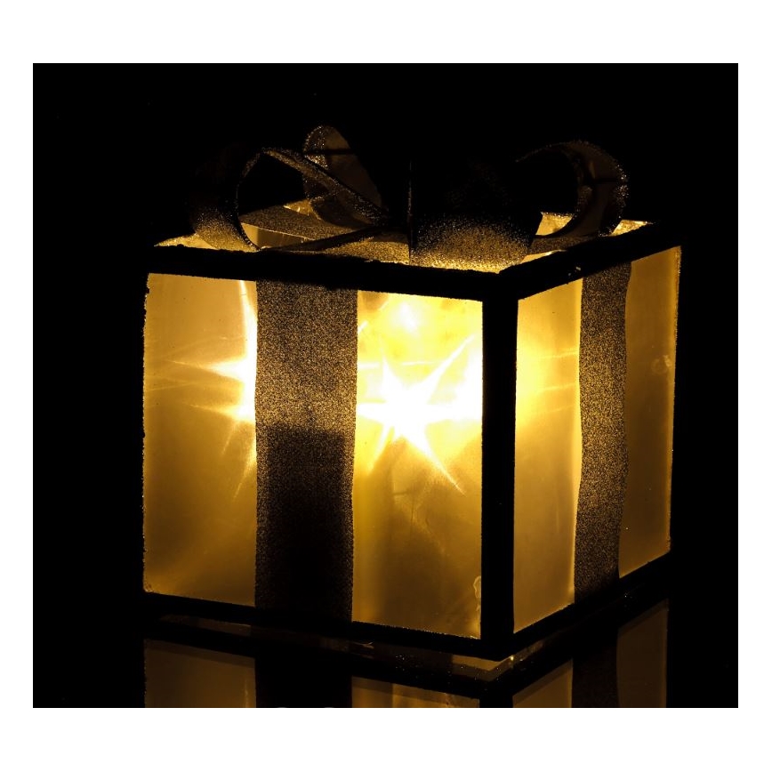 LED joulukoriste LED/2xAA 20 cm lahja