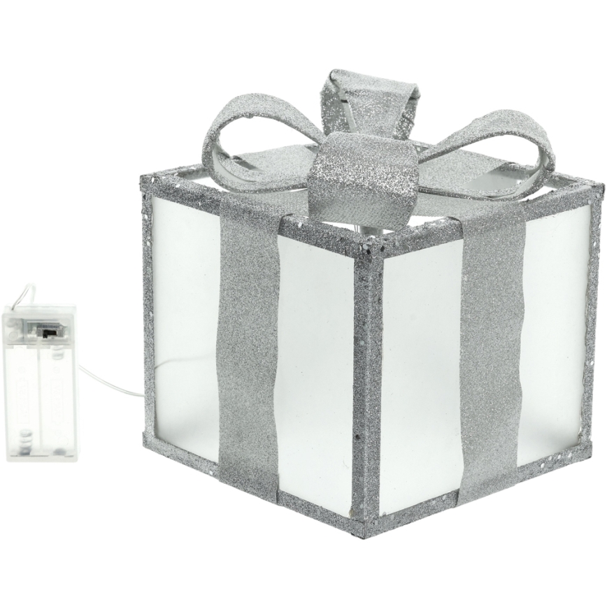 LED joulukoriste LED/2xAA 20 cm lahja