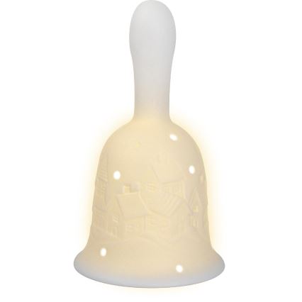 LED-joulukoriste LED/2xLR44/lämpimänvalkoinen kello