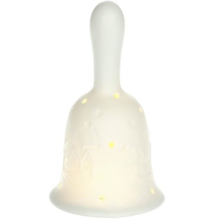 LED-joulukoriste LED/2xLR44/lämpimänvalkoinen kello