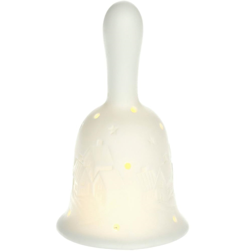 LED-joulukoriste LED/2xLR44/lämpimänvalkoinen kello