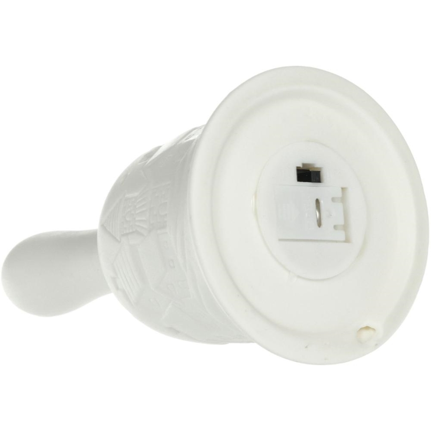 LED-joulukoriste LED/2xLR44/lämpimänvalkoinen kello