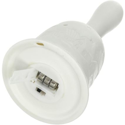 LED-joulukoriste LED/2xLR44/lämpimänvalkoinen kello