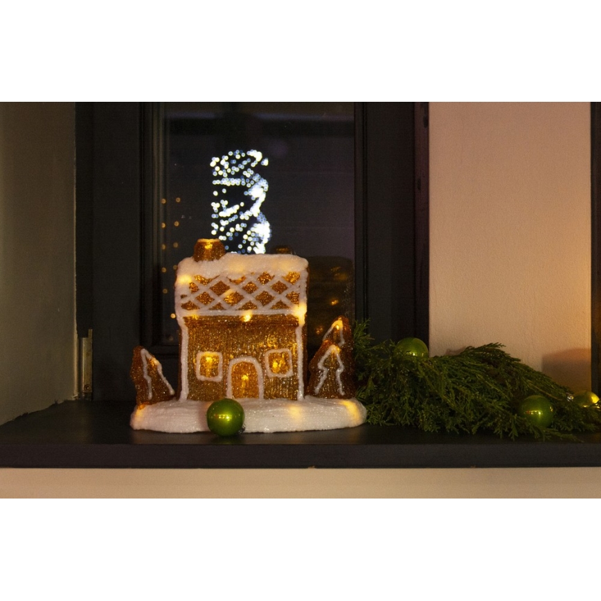 LED Joulukoriste LED/3xAA lämmin valkoinen