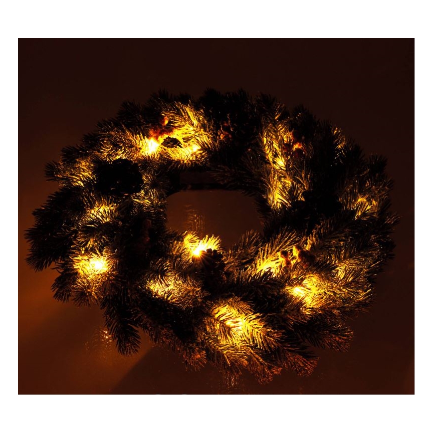LED jouluseppele LED/2xAA d. 40 cm