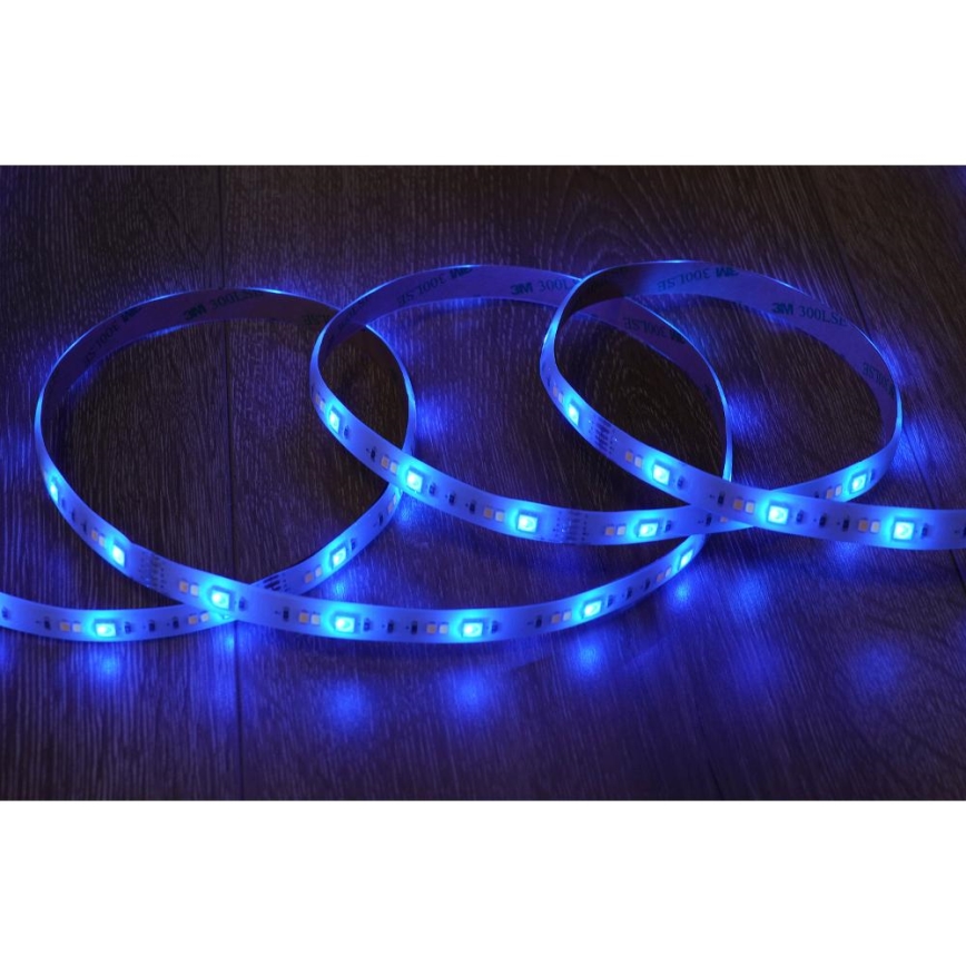 LED RGBW Älykäs himmennettävä nauha 5m LED/230V 2700-6500K Wi-Fi Tuya + kauko-ohjaus