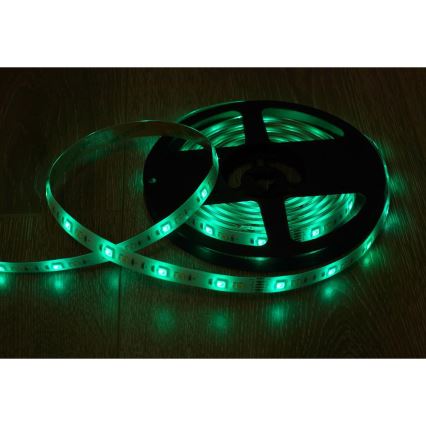 LED RGBW Älykäs himmennettävä nauha 5m LED/230V 2700-6500K Wi-Fi Tuya + kauko-ohjaus