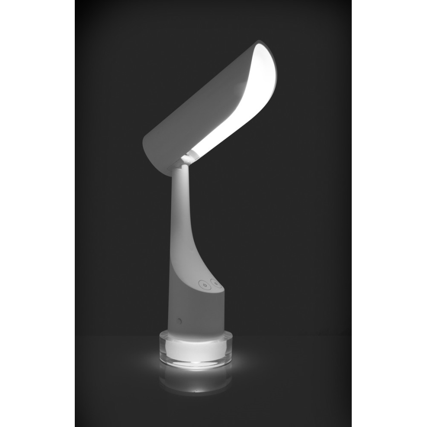 LED RGBW Himmennettävä ladattava pöytälamppu LED/5W/5V 2000 mAh 3000/6000K valkoinen