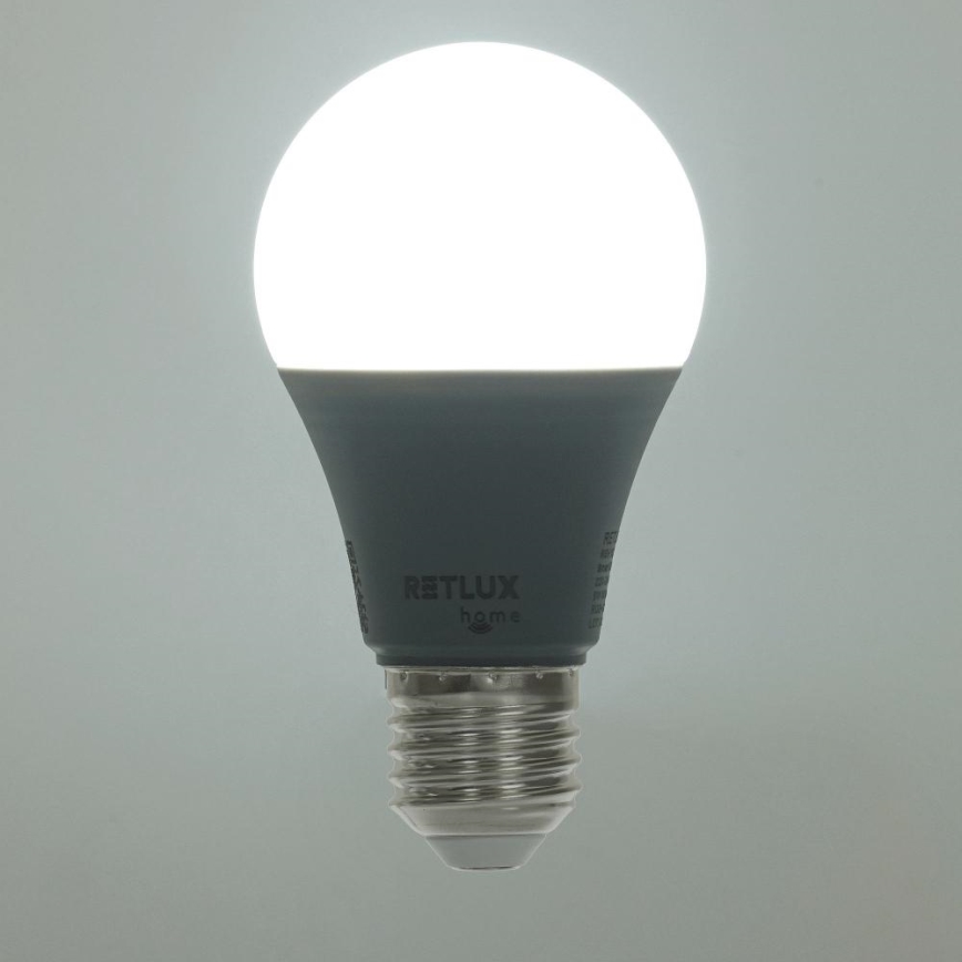 LED RGBW Himmennettävä polttimo A60 E27/9W/230V 2700-6500K Wi-Fi Tuya