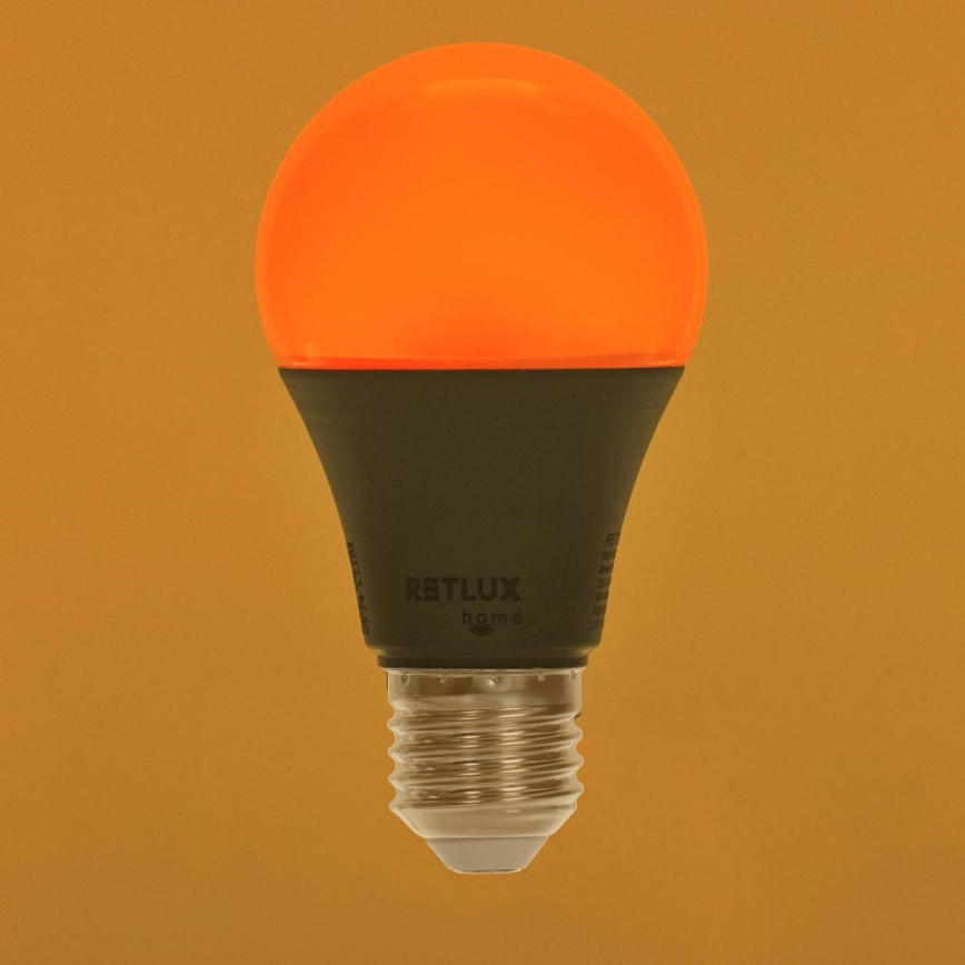LED RGBW Himmennettävä polttimo A60 E27/9W/230V 2700-6500K Wi-Fi Tuya