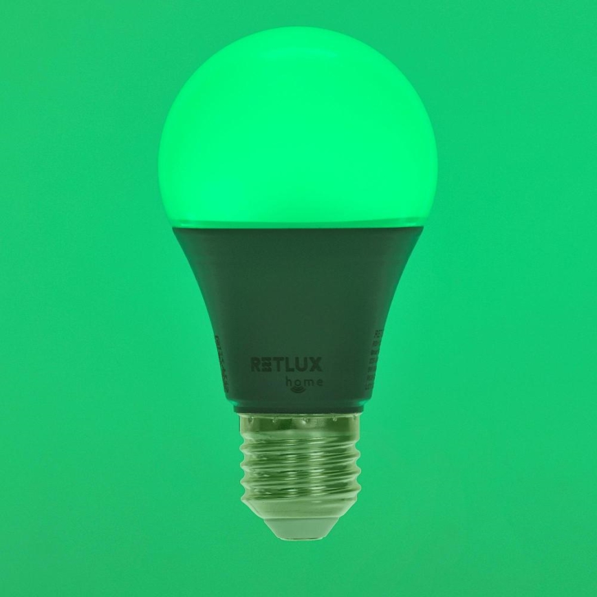 LED RGBW Himmennettävä polttimo A60 E27/9W/230V 2700-6500K Wi-Fi Tuya