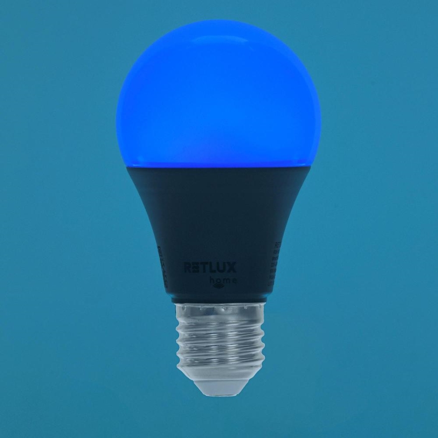 LED RGBW Himmennettävä polttimo A60 E27/9W/230V 2700-6500K Wi-Fi Tuya