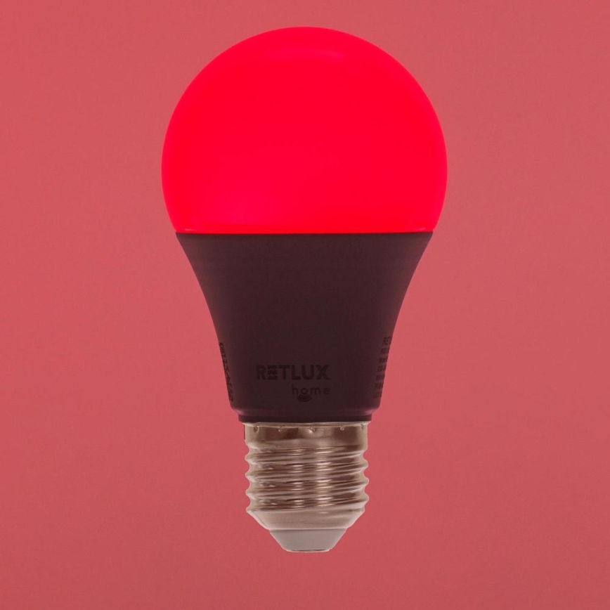 LED RGBW Himmennettävä polttimo A60 E27/9W/230V 2700-6500K Wi-Fi Tuya