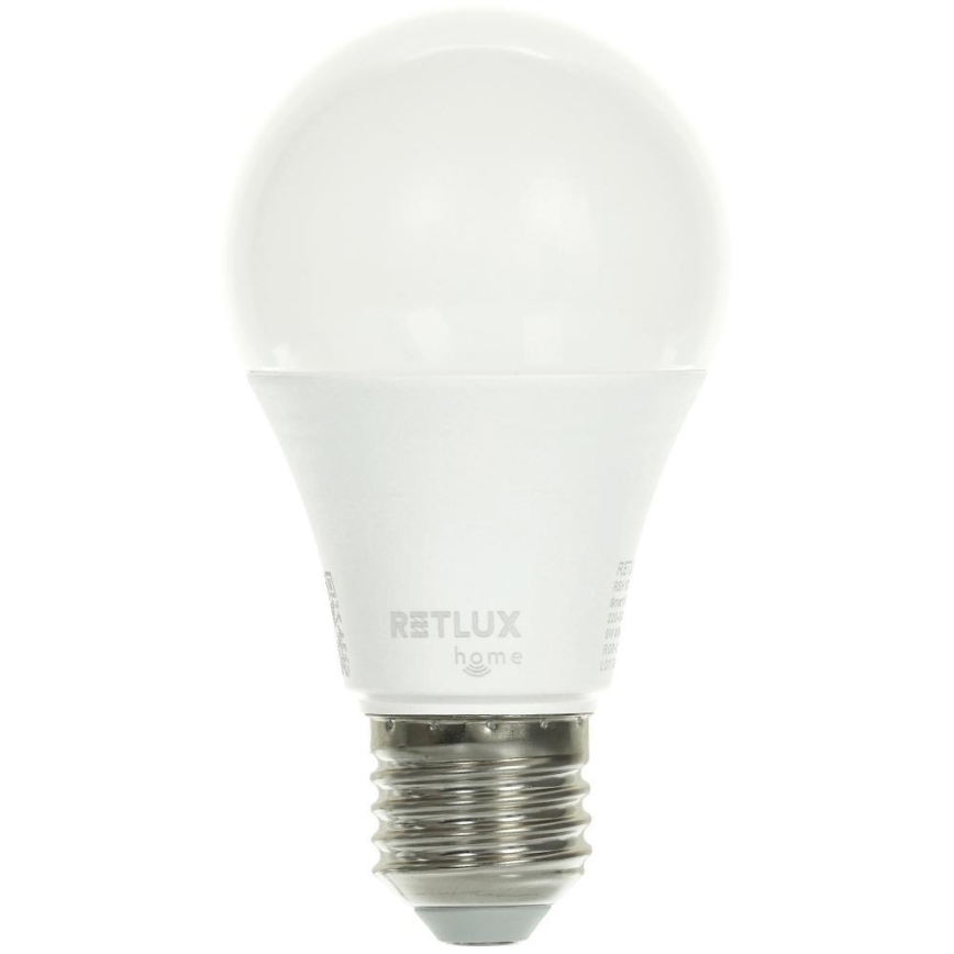 LED RGBW Himmennettävä polttimo A60 E27/9W/230V 2700-6500K Wi-Fi Tuya
