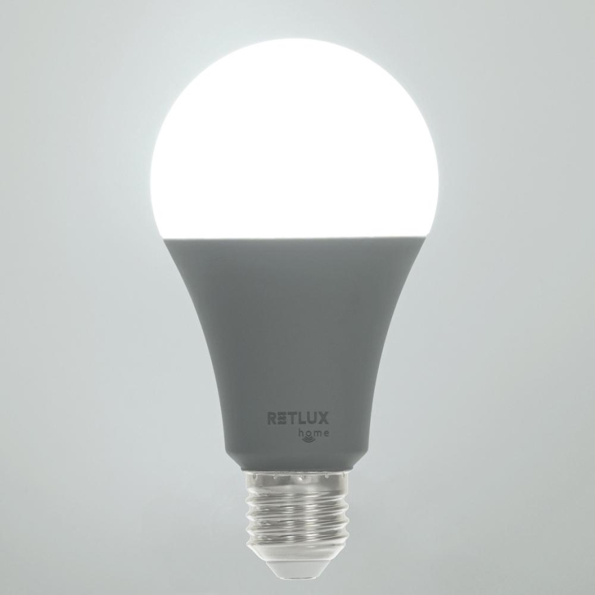 LED RGBW Himmennettävä polttimo A70 E27/14W/230V 2700-6500K Wi-Fi Tuya