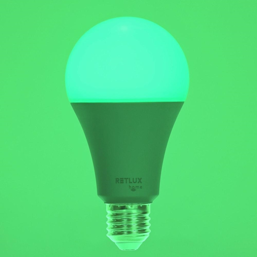 LED RGBW Himmennettävä polttimo A70 E27/14W/230V 2700-6500K Wi-Fi Tuya