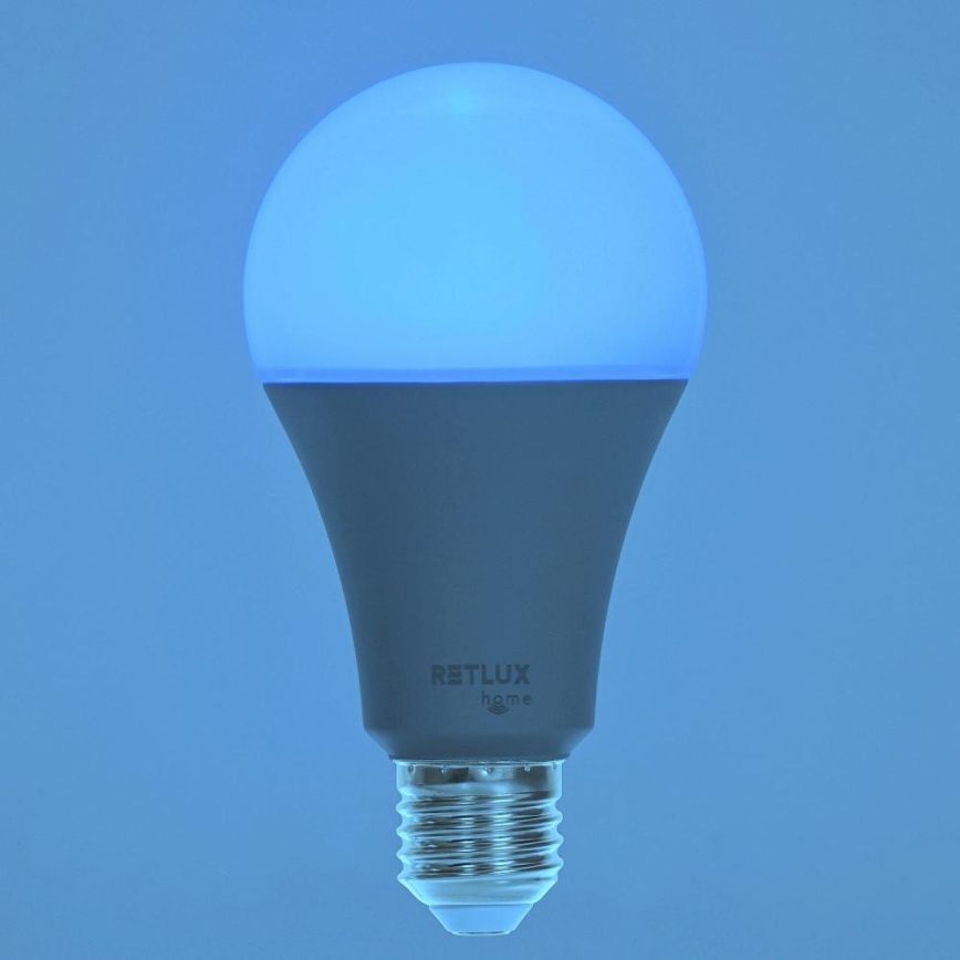 LED RGBW Himmennettävä polttimo A70 E27/14W/230V 2700-6500K Wi-Fi Tuya