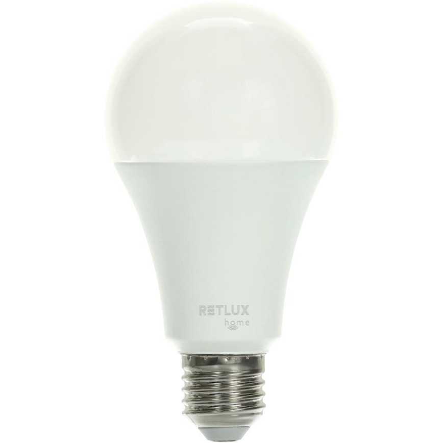 LED RGBW Himmennettävä polttimo A70 E27/14W/230V 2700-6500K Wi-Fi Tuya