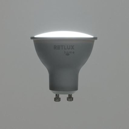 LED RGBW Himmennettävä polttimo MR16 GU10/4,5W/230V 2700-6500K Wi-Fi Tuya