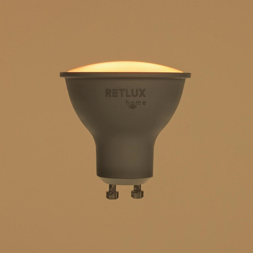 LED RGBW Himmennettävä polttimo MR16 GU10/4,5W/230V 2700-6500K Wi-Fi Tuya