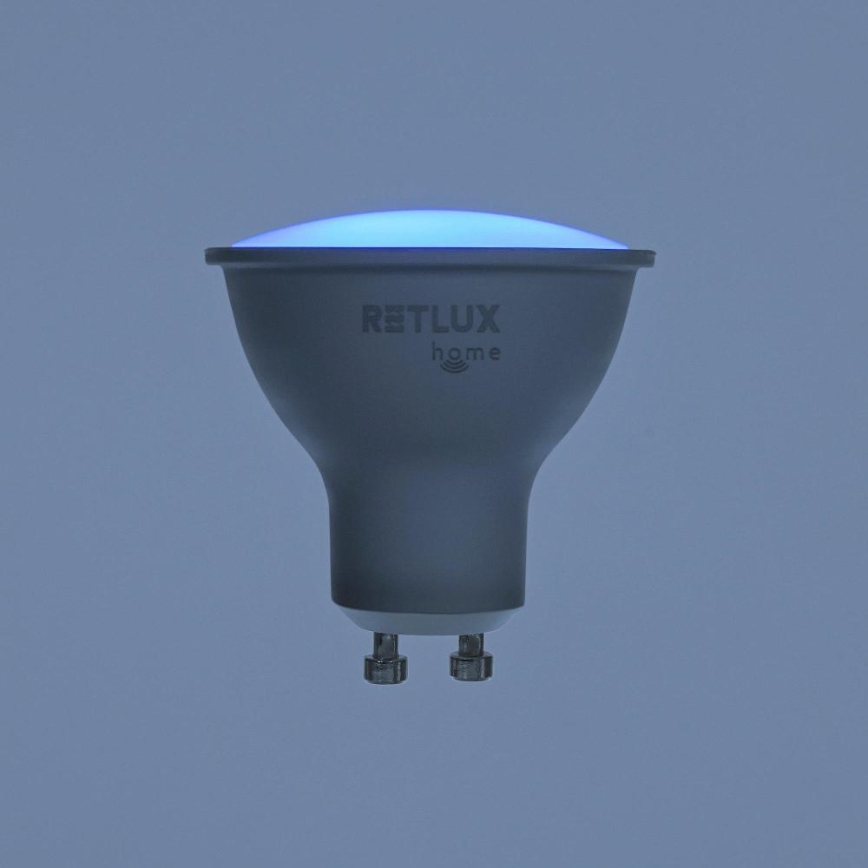 LED RGBW Himmennettävä polttimo MR16 GU10/4,5W/230V 2700-6500K Wi-Fi Tuya