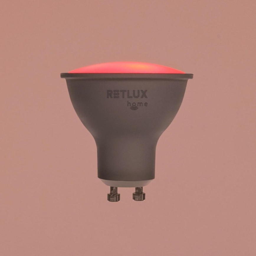 LED RGBW Himmennettävä polttimo MR16 GU10/4,5W/230V 2700-6500K Wi-Fi Tuya