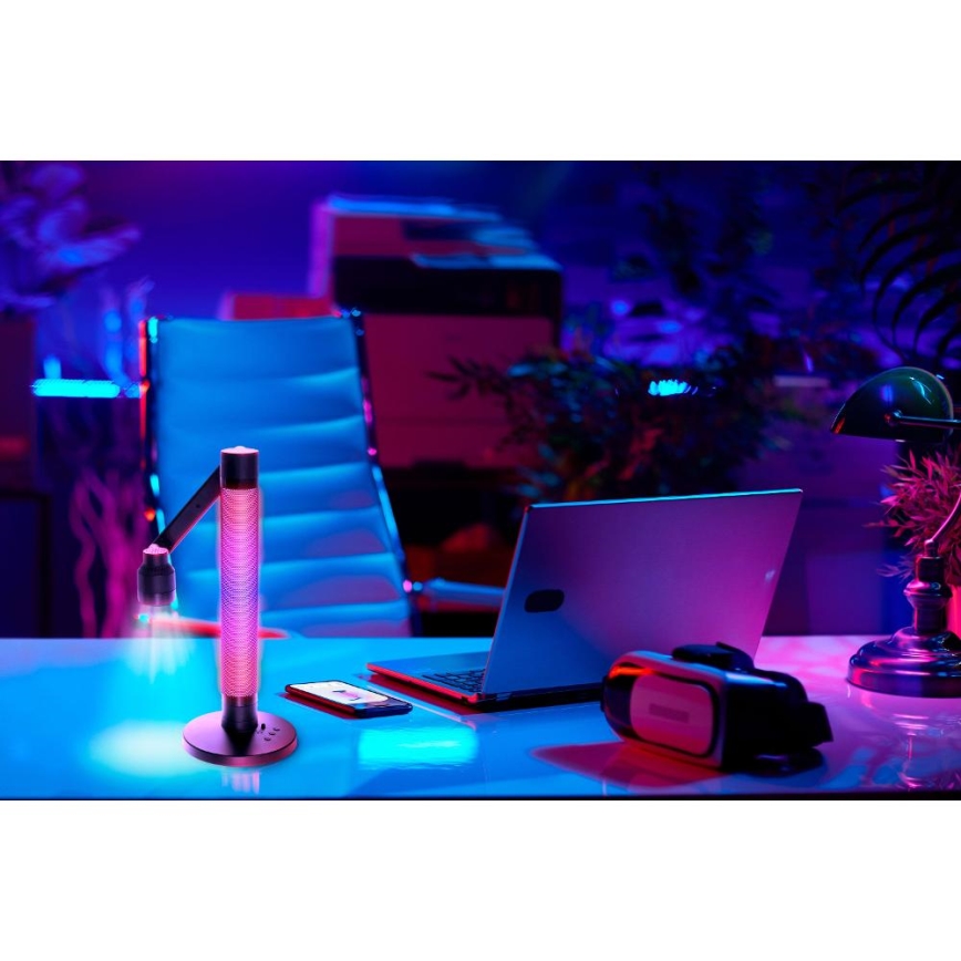 LED RGBW Himmennettävä pöytävalaisin LED/10W/5V 2700-6000K Wi-Fi Tuya + kauko-ohjaus