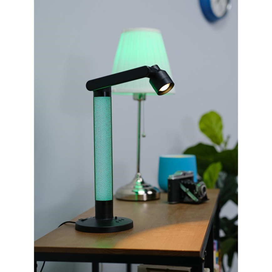 LED RGBW Himmennettävä pöytävalaisin LED/10W/5V 2700-6000K Wi-Fi Tuya + kauko-ohjaus