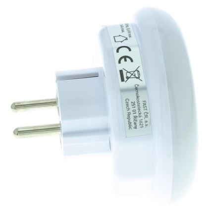 LED Suuntavalo hämärätunnistimella ja pistorasialla LED/0,6W/230V