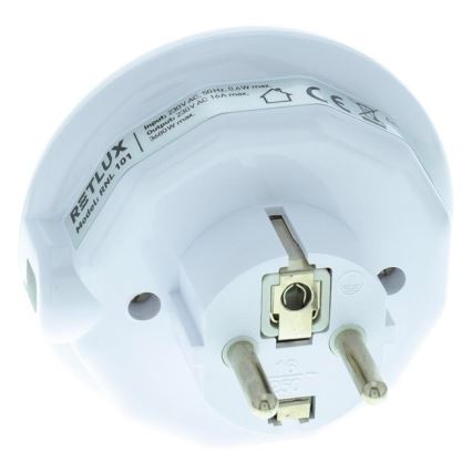 LED Suuntavalo hämärätunnistimella ja pistorasialla LED/0,6W/230V