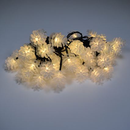 LED ulko jouluvalot 40xLED/15m IP44 lämmin valkoinen