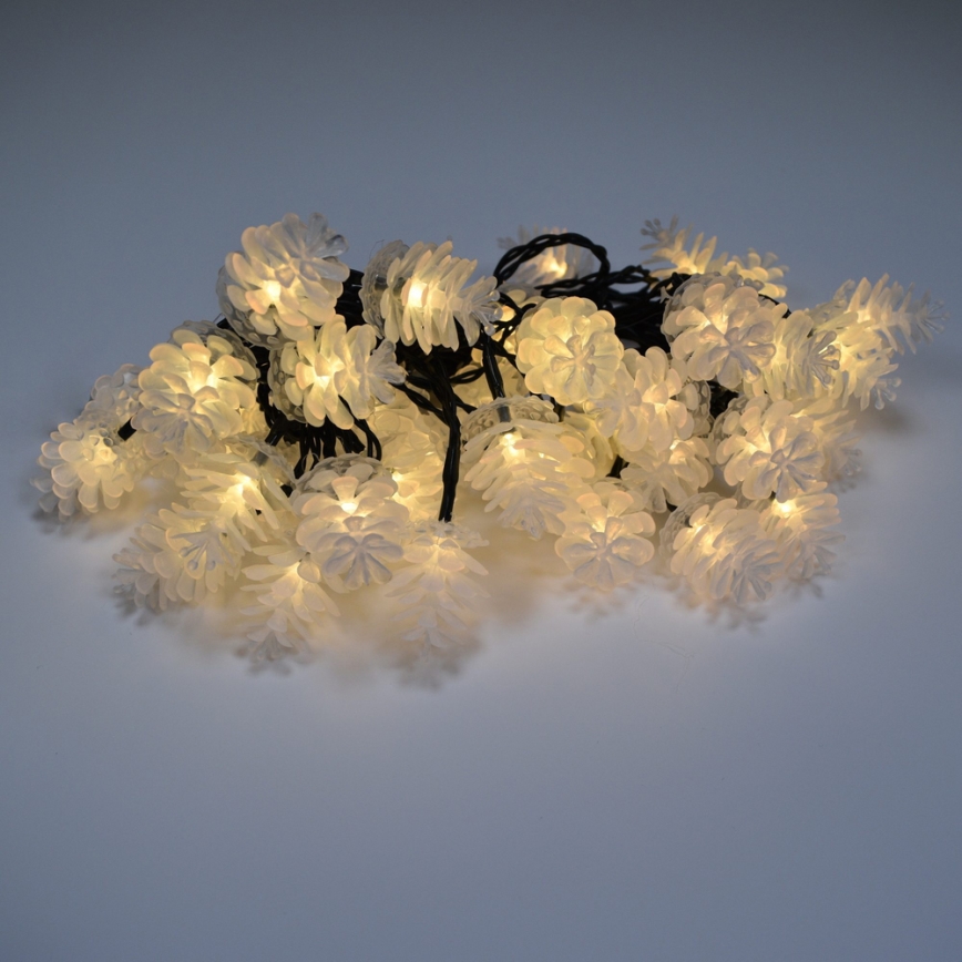 LED ulko jouluvalot 40xLED/15m IP44 lämmin valkoinen