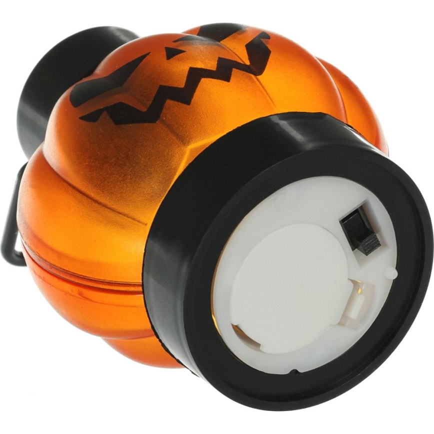 SETTI 6x LED Koriste HALLOWEEN LED/1xCR2032/lämpimänvalkoinen kurpitsat