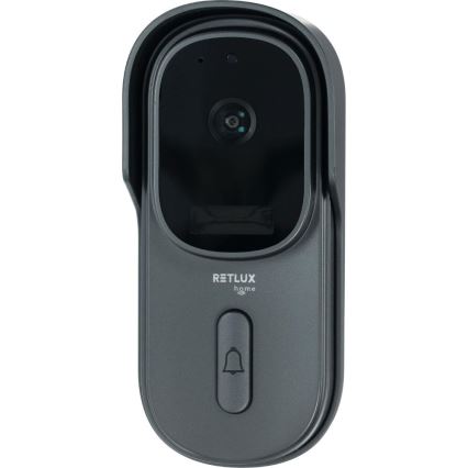 Video ovikello liiketunnistimella 5MPx 1440p 5200 mAh Wi-Fi IP65 antrasiitti