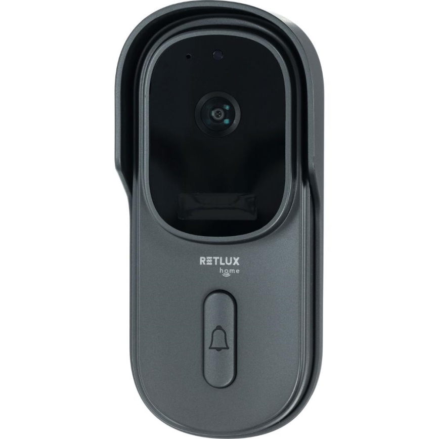 Video ovikello liiketunnistimella 5MPx 1440p 5200 mAh Wi-Fi IP65 antrasiitti