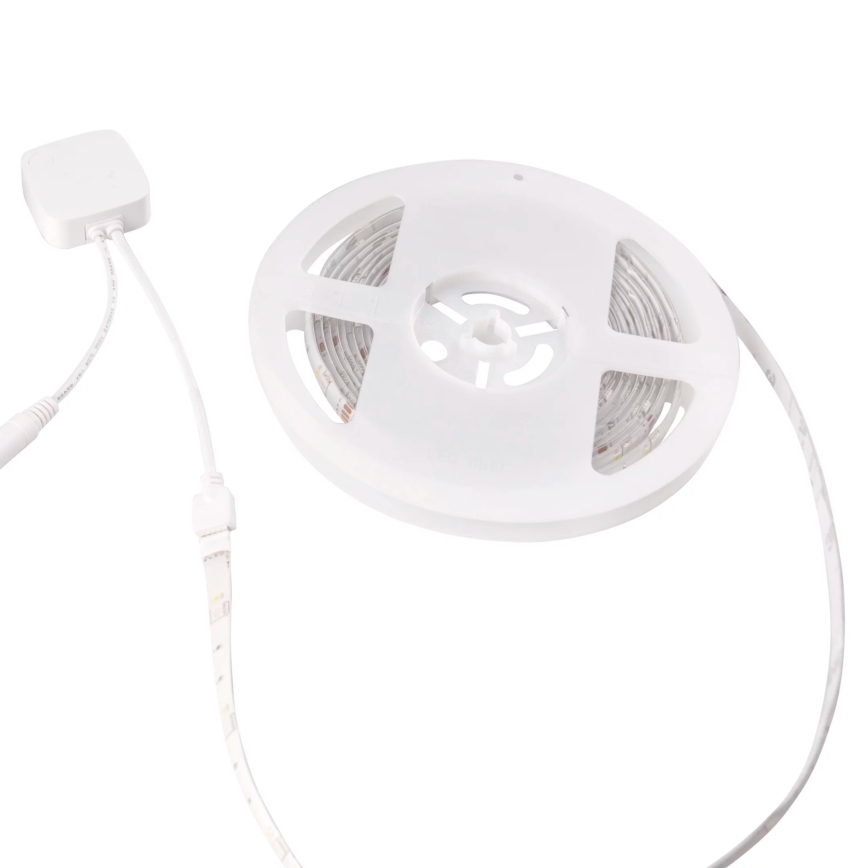 RGB LED Himmennettävä nauha Wi-fi + musiikkitoiminto LED/16W/230V 5 m Tuya