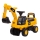 Ride-on push kaivinkone CAT keltainen/musta
