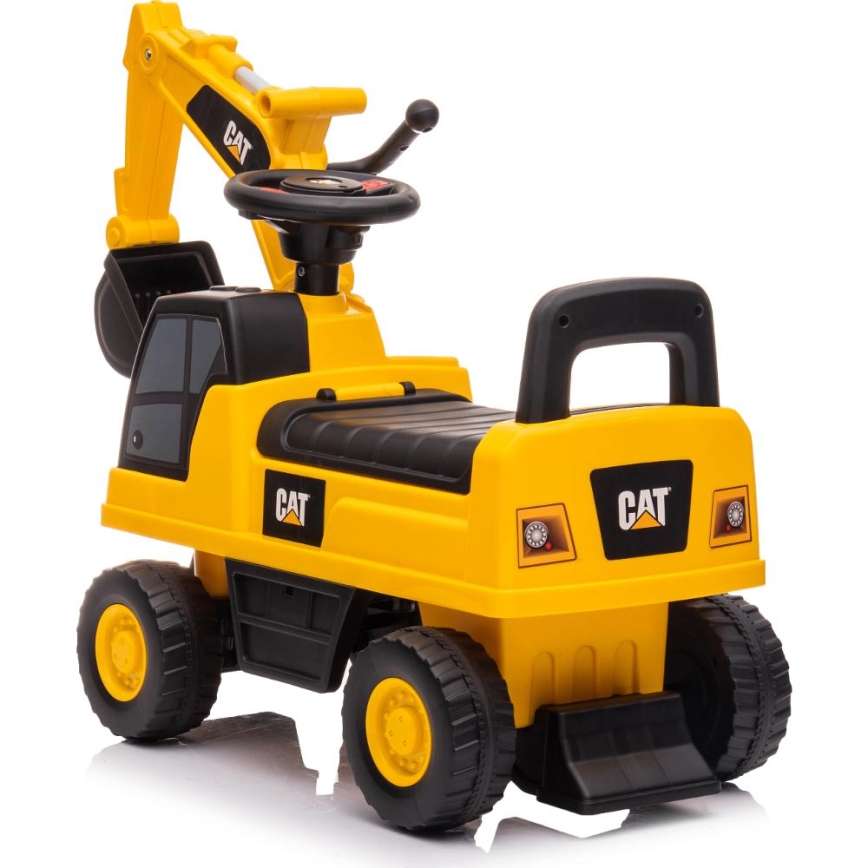 Ride-on push kaivinkone CAT keltainen/musta