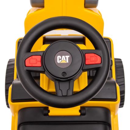 Ride-on push kuormaaja CAT keltainen/musta