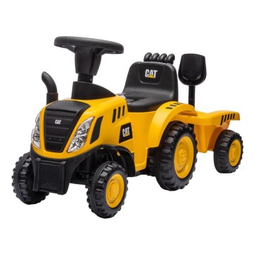Ride-on push traktori CAT keltainen/musta