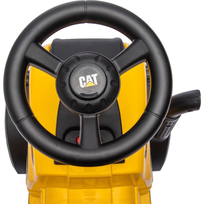 Ride-on push traktori CAT keltainen/musta
