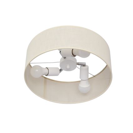 Riippukattokruunu ALBA 3xE27/15W/230V kermainen