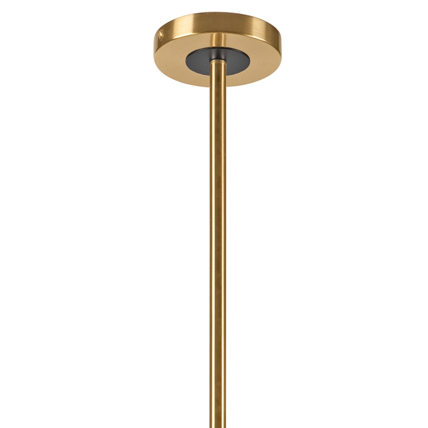 Riippukattokruunu ROLLO 8xE14/5W/230V kulta/savuinen beige