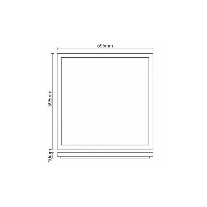 Riippuva LED-kattopaneeli LED/40W/230V 4500K