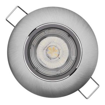 Riippuva LED-kattovalaisin EXCLUSIVE 1xLED/5W/230V 3000 K hopea