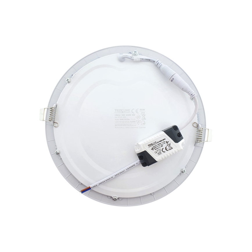 Riippuva LED-kattovalaisin ROUND LED/18W/230V 4200K