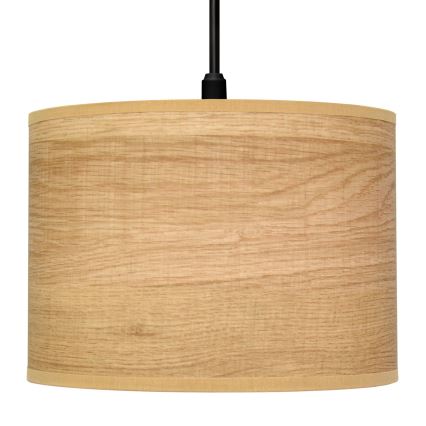 Riippuvalaisin ALBA 1xE27/15W/230V halk. 20 cm ruskea/musta