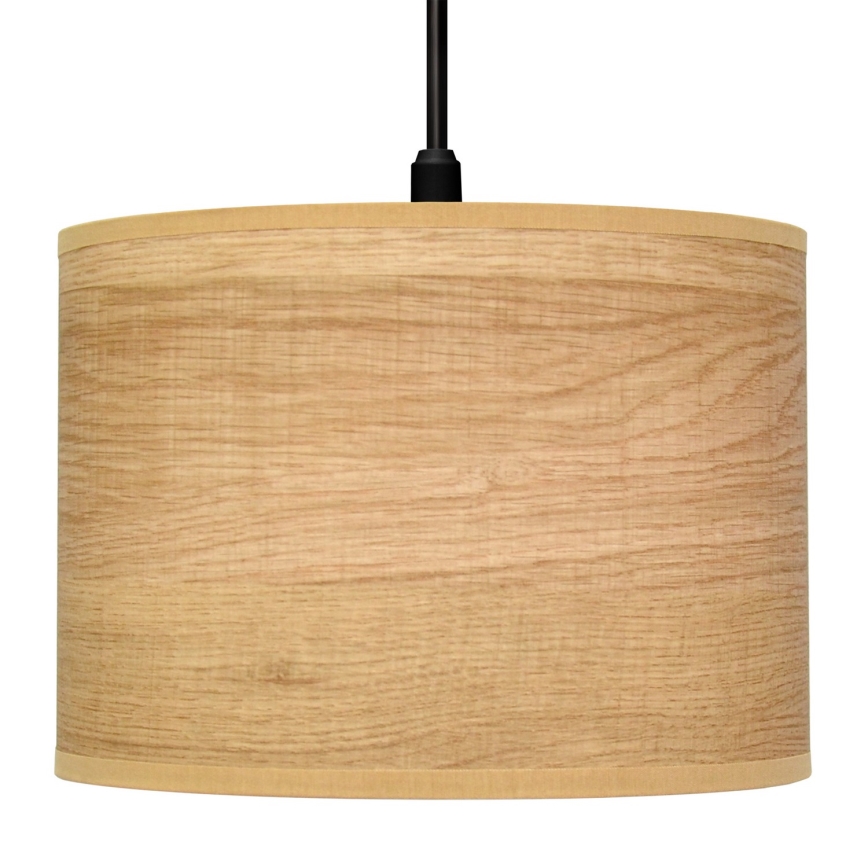 Riippuvalaisin ALBA 1xE27/15W/230V halk. 20 cm ruskea/musta